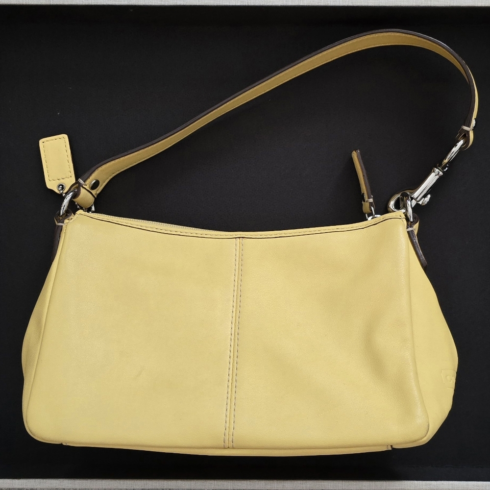 Small Yellow Coach Purse